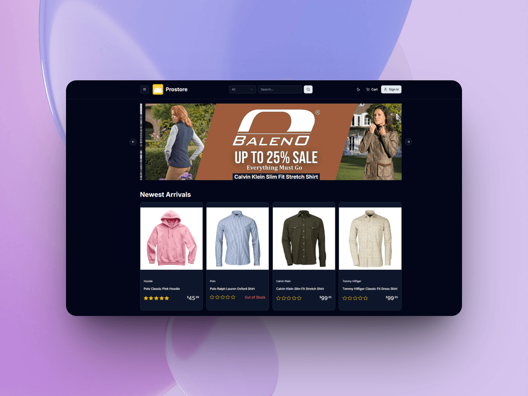 E-commerce Website